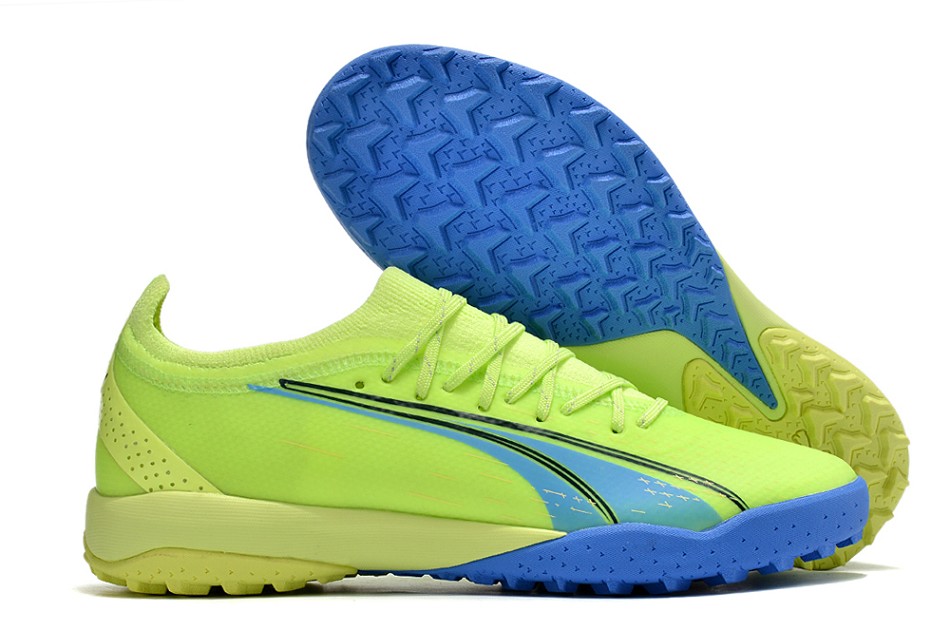Puma Ultra Ultimate TF - vert bleu
